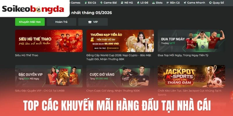 Uk88 - Sân Chơi Thể Thao Thượng Lưu Với Tỷ Lệ Kèo Thú Vị 2 Top các khuyến mãi hàng đầu tại nhà cái