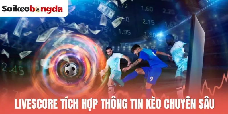 Livescore 29 Livescore tích hợp thông tin kèo chuyên sâu