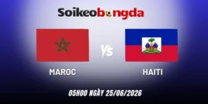 Kèo bóng đá Maroc vs Haiti - Bảng C World Cup 05h00 25/06/2026