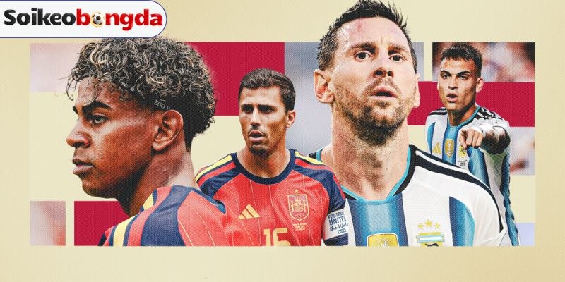 Argentina được đánh giá cao hơn đối thủ Tây Ban Nha