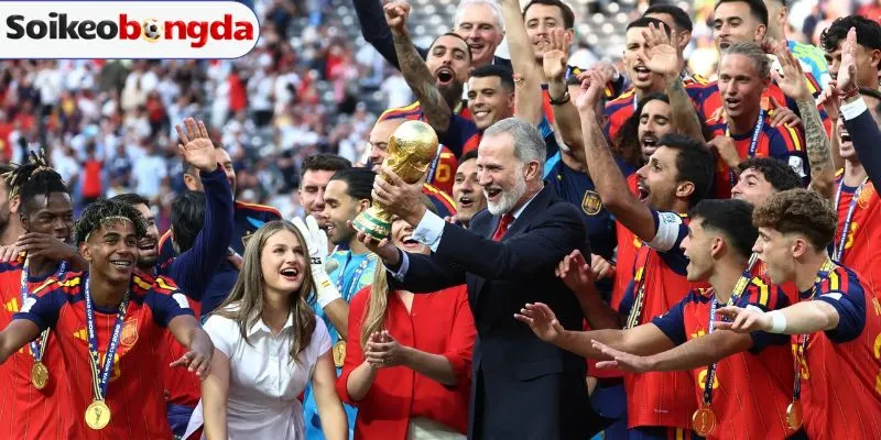 Tây Ban Nha Chính Thức Giành Cúp Vàng World Cup Lần Thứ 2 3 Tây Ban Nha tạo nên lịch sử với hai lần vô địch World Cup