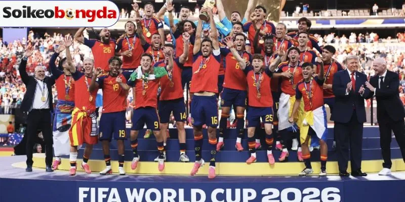 Tây Ban Nha Chính Thức Giành Cúp Vàng World Cup Lần Thứ 2 1 Tây Ban Nha vô địch World Cup sau khi đánh bại Argentina